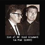 Hernn Maldonado y el padre Jose Gramunt de Moragas S.J.
